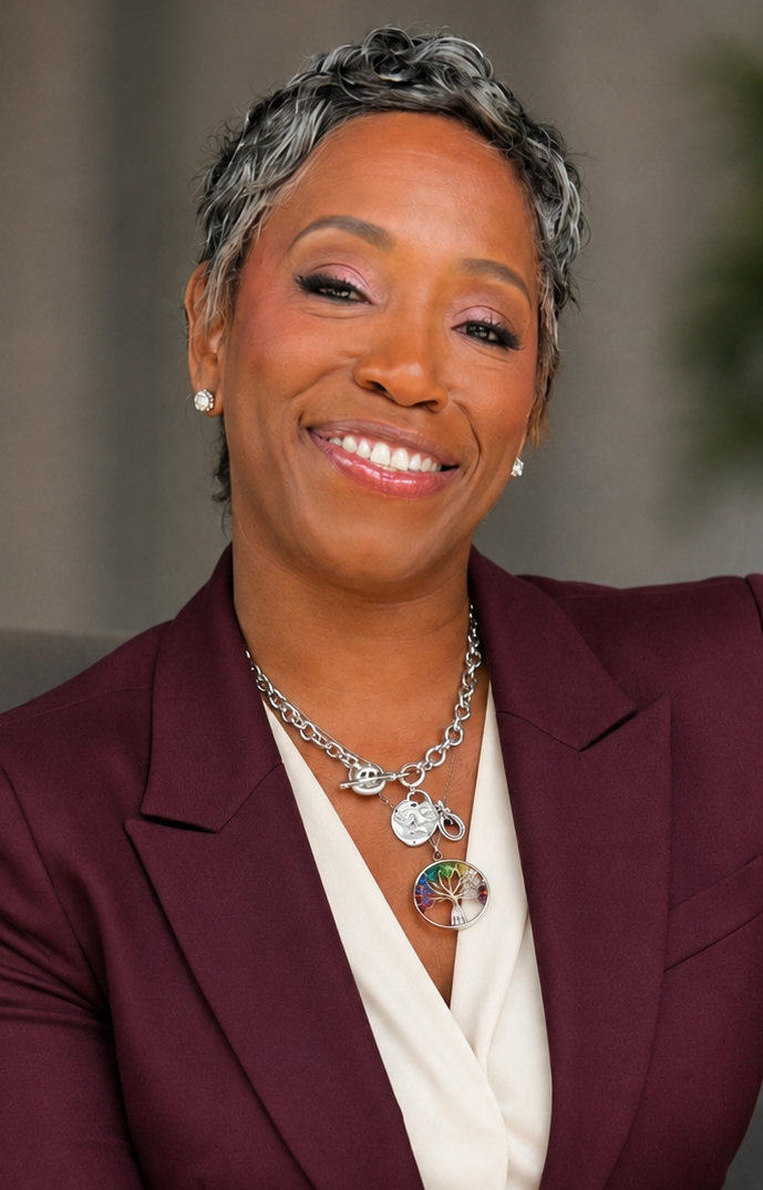 Portrait of Crystal Shae, founder of Atlanta Breathwork Therapy Center